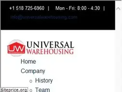 Sites similar to universalwarehousing.com