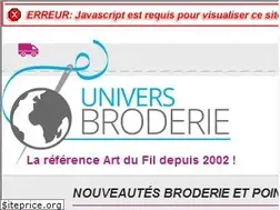 Sites similar to universbroderie.com