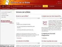 Sites similar to universdelabible.net