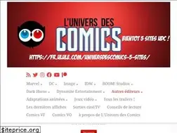 Sites similar to universdescomics.com