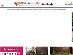 Sites similar to universducuir.com