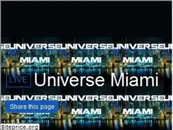Sites similar to universemiami.com