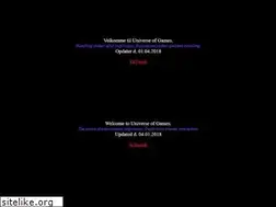 Sites similar to universeofgames.com