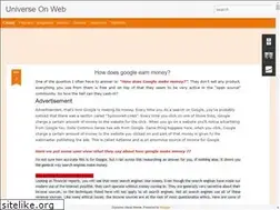 Sites similar to universeonweb.blogspot.com