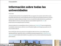 Sites similar to universidad.kim