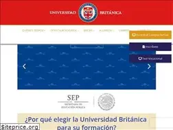 Sites similar to universidadbritanica.com