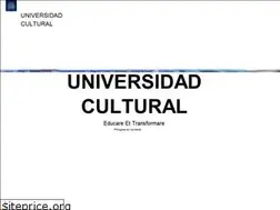 Sites similar to universidadcultural.com.mx