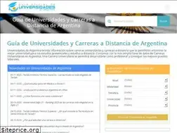 Sites similar to universidades.com.ar
