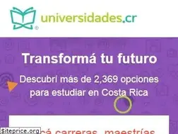 Sites similar to universidades.cr