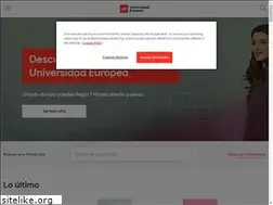 Sites similar to universidadeuropea.com