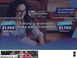 Sites similar to universidadmetropolitana.edu.mx