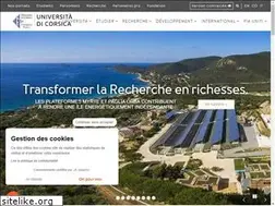 Sites similar to universita.corsica