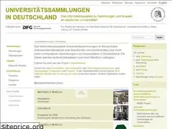 Sites similar to universitaetssammlungen.de