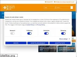 Sites similar to universitaeuropeadiroma.it