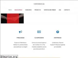 Sites similar to universitas.com.bo
