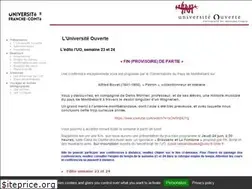 Sites similar to universite-ouverte.univ-fcomte.fr