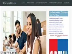 Sites similar to universite.tn