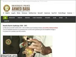 Sites similar to universiteahmedbaba.com