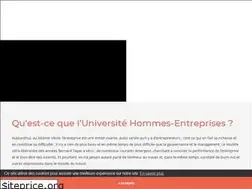 Sites similar to universitehommes-entreprises.com