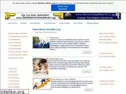 Sites similar to universiteyehazirlik.tr.gg