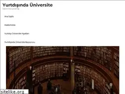 Sites similar to universiteyurtdisinda.com