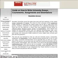 Sites similar to university-essays.tripod.com