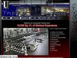 Sites similar to universityfitnessgym.com