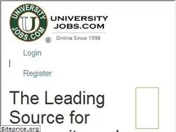 Sites similar to universityjobs.com