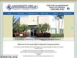 Sites similar to universitymri.com