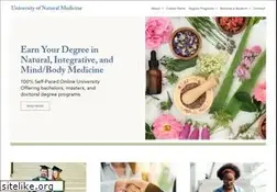 Sites similar to universitynaturalmedicine.org