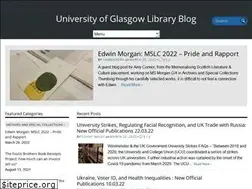 Sites similar to universityofglasgowlibrary.wordpress.com