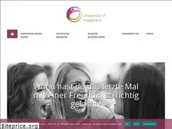 Sites similar to universityofhappiness.de