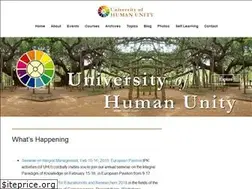 Sites similar to universityofhumanunity.org