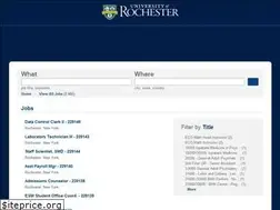 Sites similar to universityofrochester.jobs