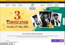 Sites similar to universityoftechnology.edu.in