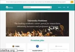 Sites similar to universitypositions.eu