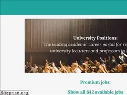Sites similar to universitypositions.nl
