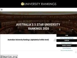 Sites similar to universityrankings.com.au