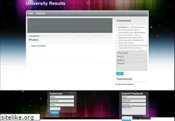 Sites similar to universityresults.info