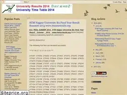 Sites similar to universityresultstimetable2014.blogspot.in