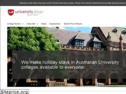 Sites similar to universitystays.com.au