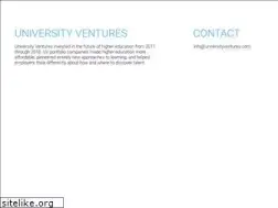 Sites similar to universityventures.com