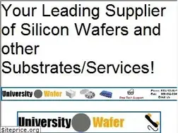 Sites similar to universitywafer.com