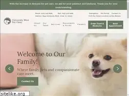 Sites similar to universitywestpetclinic.com