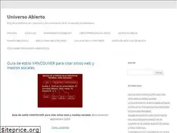 Sites similar to universoabierto.org
