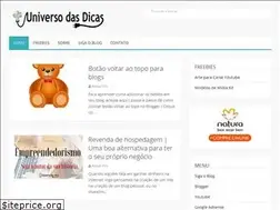 Sites similar to universodasdicas.com