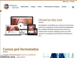 Sites similar to universodasleis.com