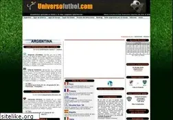 Sites similar to universofutbol.com.ar