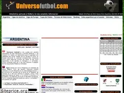 Sites similar to universofutbol.com