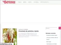 Sites similar to universorecetas.com